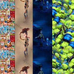 Toy Story Seamless Pattern: 12x12 Digital Paper (300 Dpi) - Etsy
