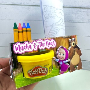 Caja Playdoh de Masha y el Oso