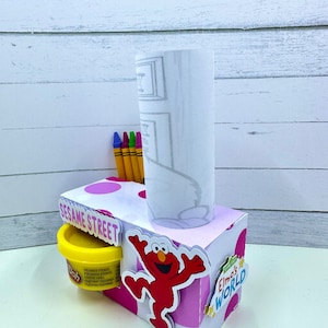 Caja Playdoh de Elmo Barrio Sésamo