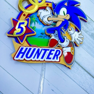 SONIC Cake Topper