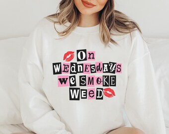 Sudadera para amantes de la marihuana, sudadera de cuello redondo con cannabis, regalo para fumetas, sudadera de cuello redondo 420, camiseta de marihuana, sudadera para chica fumeta, sudadera divertida con cuello redondo con marihuana, camiseta con marihuana