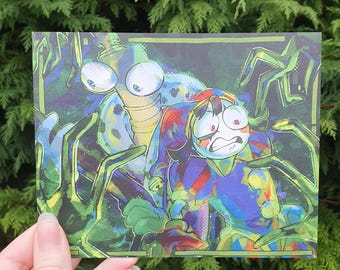 Spooky Kinger & Pomni - TADC Print