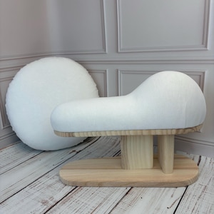 Tailor Ham Set Ivory , Corset Pressing Board, Round Ironing Ham, Dressmaking Supplies, Sewing Gift