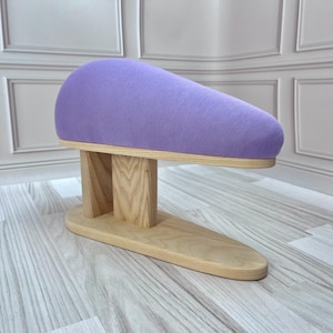 Handmade Pressing Board Drop Stand Lilac, Tailor’s Sewing Board, Point Press, Ironing Tool, Tailoring Sewing Accessories, Gift for Tailor