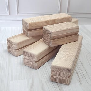 Tailors Clapper Double-Sided, Tailoring Supplies, Tailors Anvil, Point Presser, Wood Clapper ( 5 clapper dimensions available), Sewers Gift