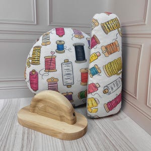 Professional Set: Tailoring Ham, Clapper, Essential Ironing Tools, Corset Making Tools Bundle, Seam Roll, Unique Tailors Gift, Mother&#39;s Day