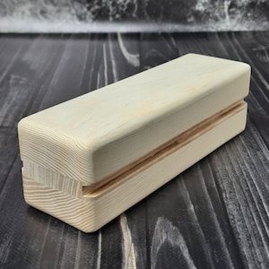 Tailors Clapper Double-Sided, Tailoring Supplies - Tailors Anvil, Point Presser, Wood Clapper