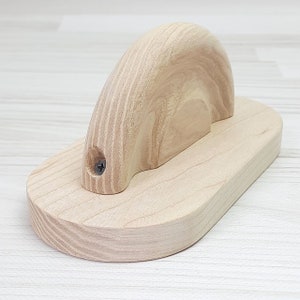 Tailors Clapper One-sided, Hardwood Pressing & Ironing Tools - Essentials for Seamstress