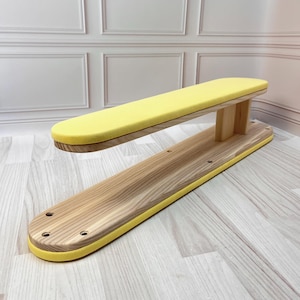 Sewing Tailors Sleeve Board Double Yellow, Pressing Tool, Ironing Station, Ironing Equipment, Gift for Tailor, Making Sleeves, Mothers Day