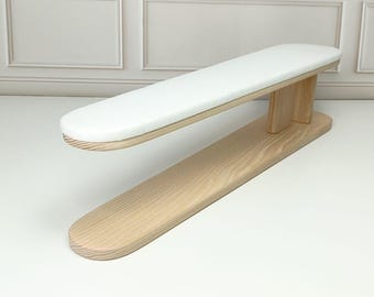 Tailors Board Sleeve Ivory, Ironing Station, Handmade Ash Wood