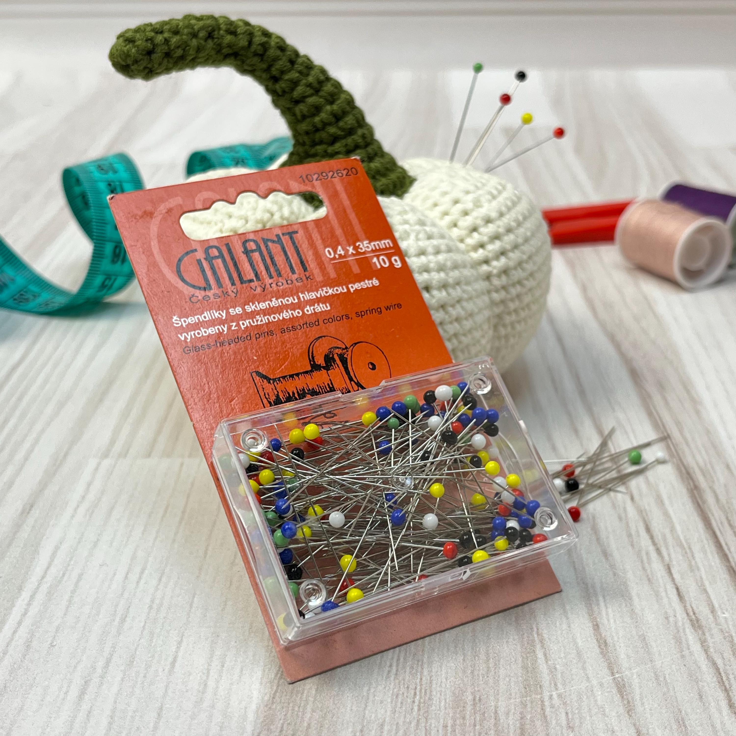 Puntaspilli A Fiore Con Cuscinetto Per Aghi E Spilli | Porta Accessori Da Cucito Creativo In Cotone, Stile 1 - 2