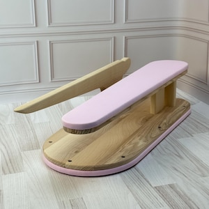 Tailor&#39;s Triple Pressing Board Pink, Sewing Tool, Pressing Board for Sleeves, Ironing Tool, Seamstress Gift, Handcrafted Tailors Board