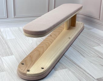 Handmade Tailor's Sleeve Board, Ash Wood Ironing Station
