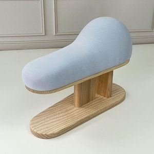 Tailors Corset Ham Stand Blue, Sewing Tools: Corset & Bra Pressing Board, Tailors Ham, Point Presser