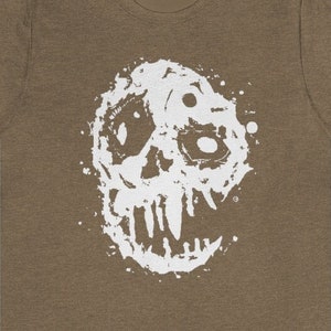 Creepy Monster Skull Shirt | Scary Skeleton Shirt | Weird Graphic Tee | Halloween Shirt | Odd Shirt | Strange Novelty Tee | Weirdcore Shirt