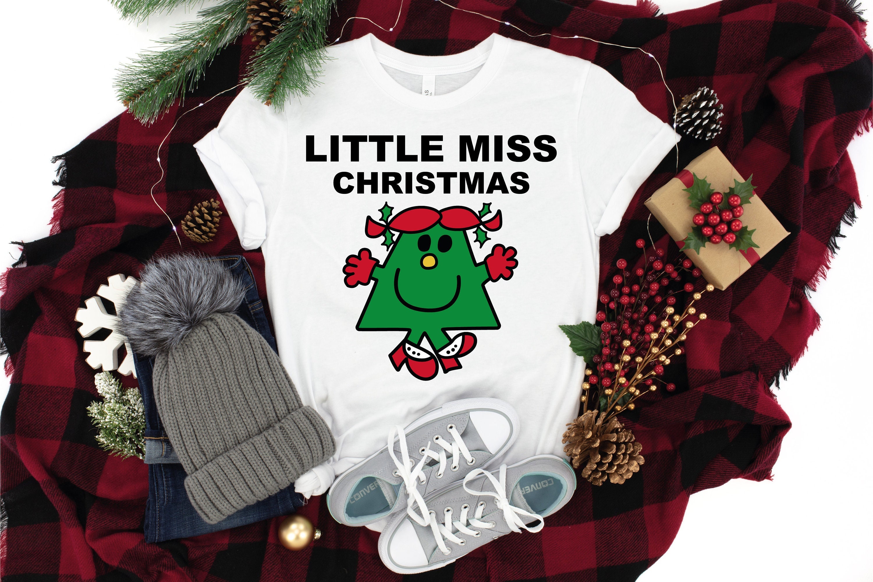 Discover Little Miss Christmas Shirt, Little Miss Christmas Shirt, Christmas Little Miss