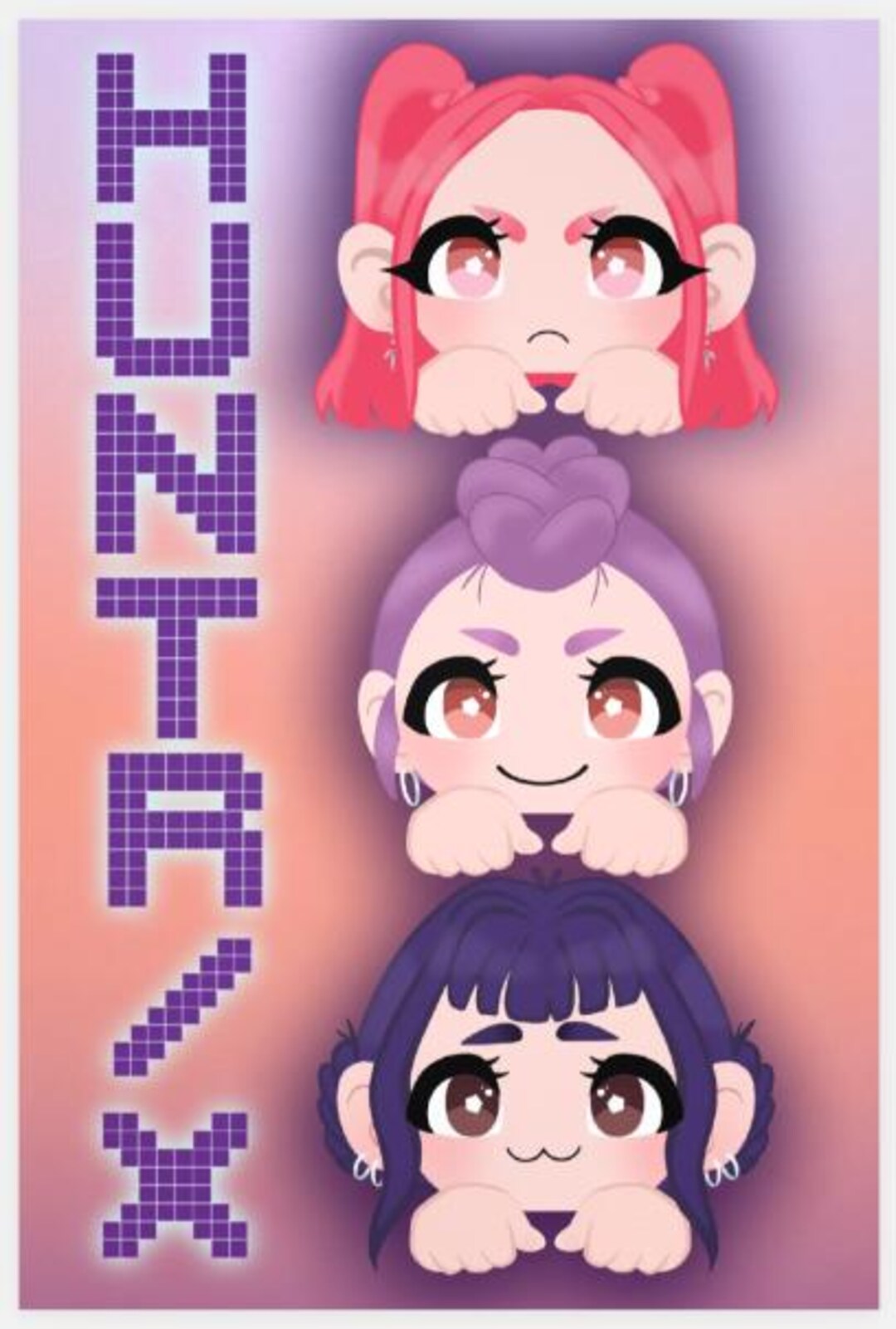 Huntr/x Print - Etsy
