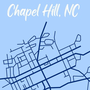 Chapel Hill Map