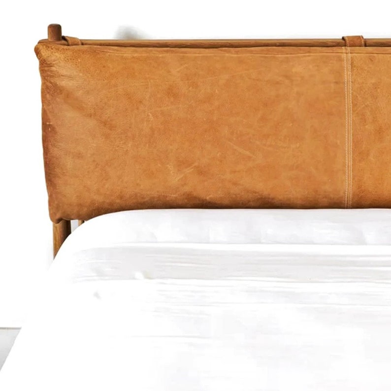 Genuine Leather Headboard Coverwall Hanging Headboard Cushion Etsy