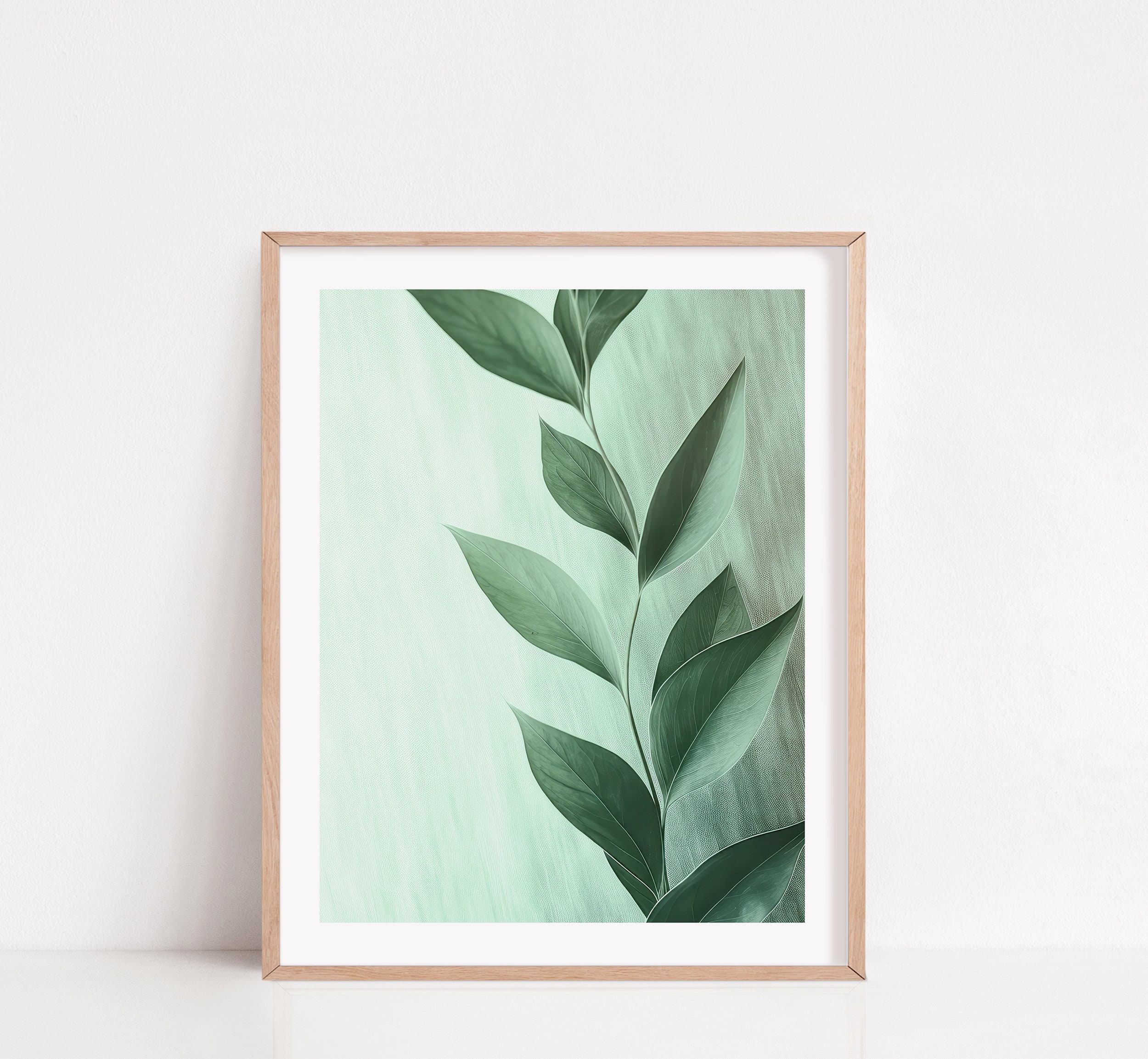 PRINTABLE Gallery Wall Art Set of 4 Sage Green Designs Digital Download ...
