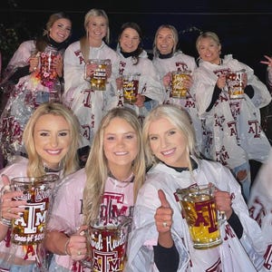Personalized TAMU Aggie Ring Dunk Pitcher, Texas A&M Graduation