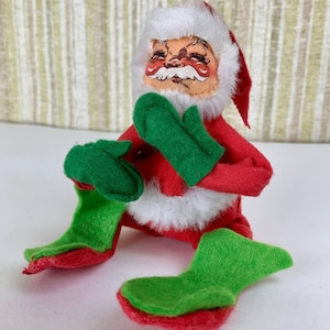 1971 Annalee Mobilitee Santa In Suit