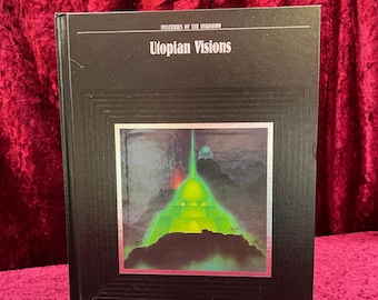 Vintage Hardcover Coffee Table Book - Time Life Mysteries Of The Unknown - Utopian Visions