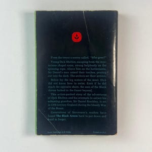 Vintage Medieval Fantasy Paperback The Black Arrow Robert Louis Stevenson 1964 image 10