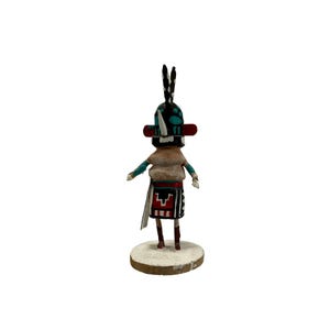 Vintage Kachina Doll - 3.5&quot; Tall Hopi Miniature - Hand Painted by Gordon Crook
