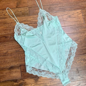 Aquamarine Lace Bodysuit