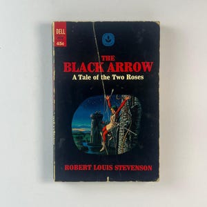 Vintage Medieval Fantasy Paperback The Black Arrow Robert Louis Stevenson 1964 image 1