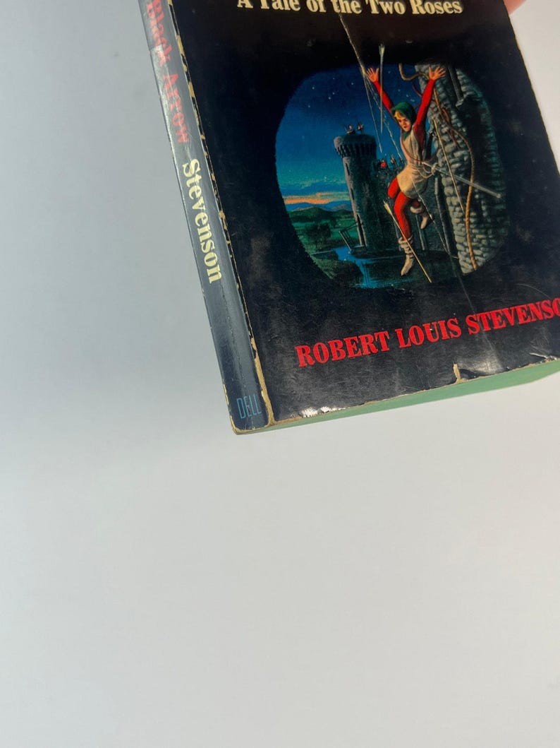 Vintage Medieval Fantasy Paperback The Black Arrow Robert Louis Stevenson 1964 image 3