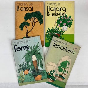 Retro 1970s Gardening With Book Series by Rex E. Mabe
