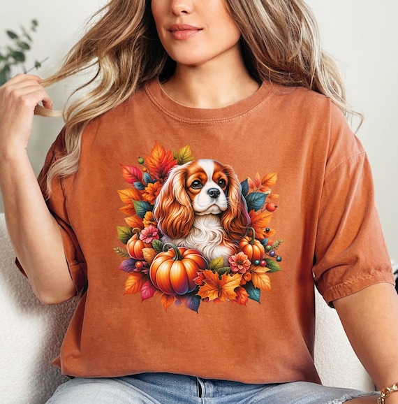 Mommy's Little Pumpkin Shirt - Cavalier King Charles Spaniel Mommy's Little Pumpkin Shirt - Cavalier King Charles Spaniel