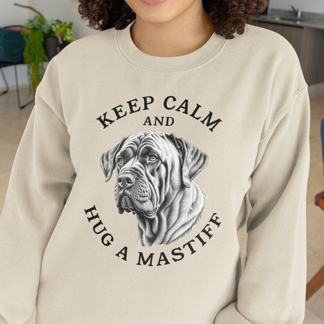 English Mastiff Gift, Mastiff Sweatshirt, Mastiff Sweater, Mastiff Mom