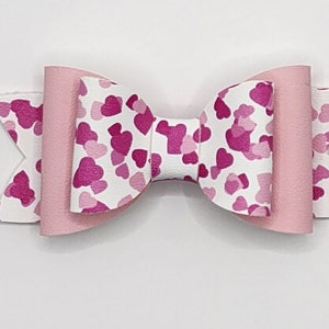 Noeud pour cheveux Saint-Valentin 3 pouces, noeud pour cheveux, noeud pour cheveux coeur, noeud pour cheveux pour enfants