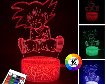 Dragon Ball Z Lamp - Etsy