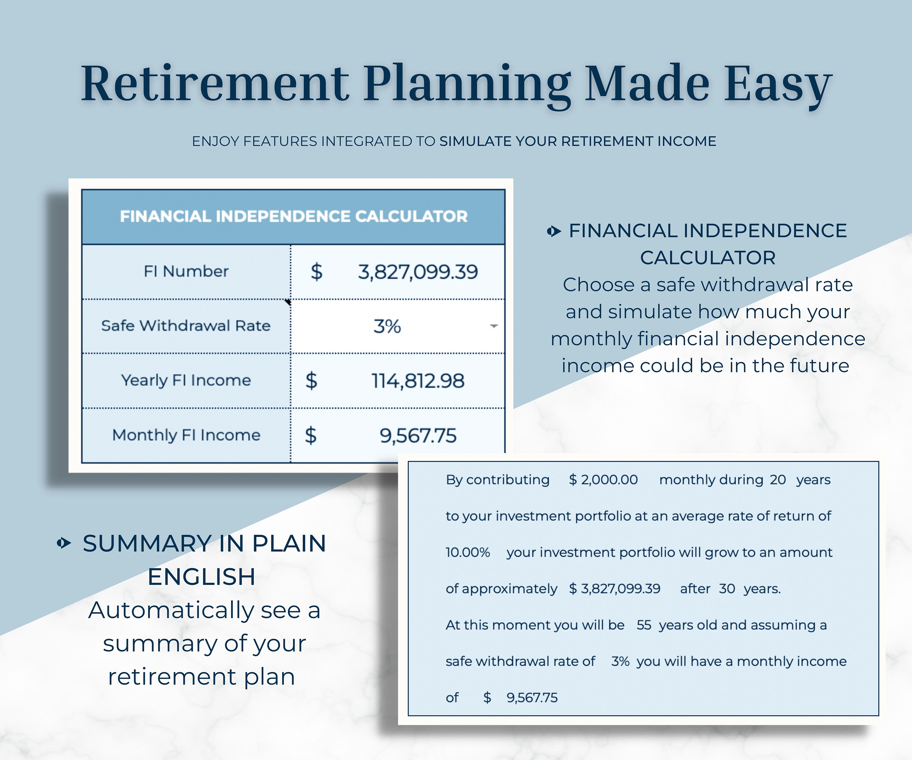 Compound Interest Calculator Google Sheets Template, Personal Finance