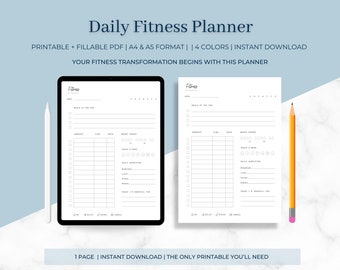 Daily Fitness Planner