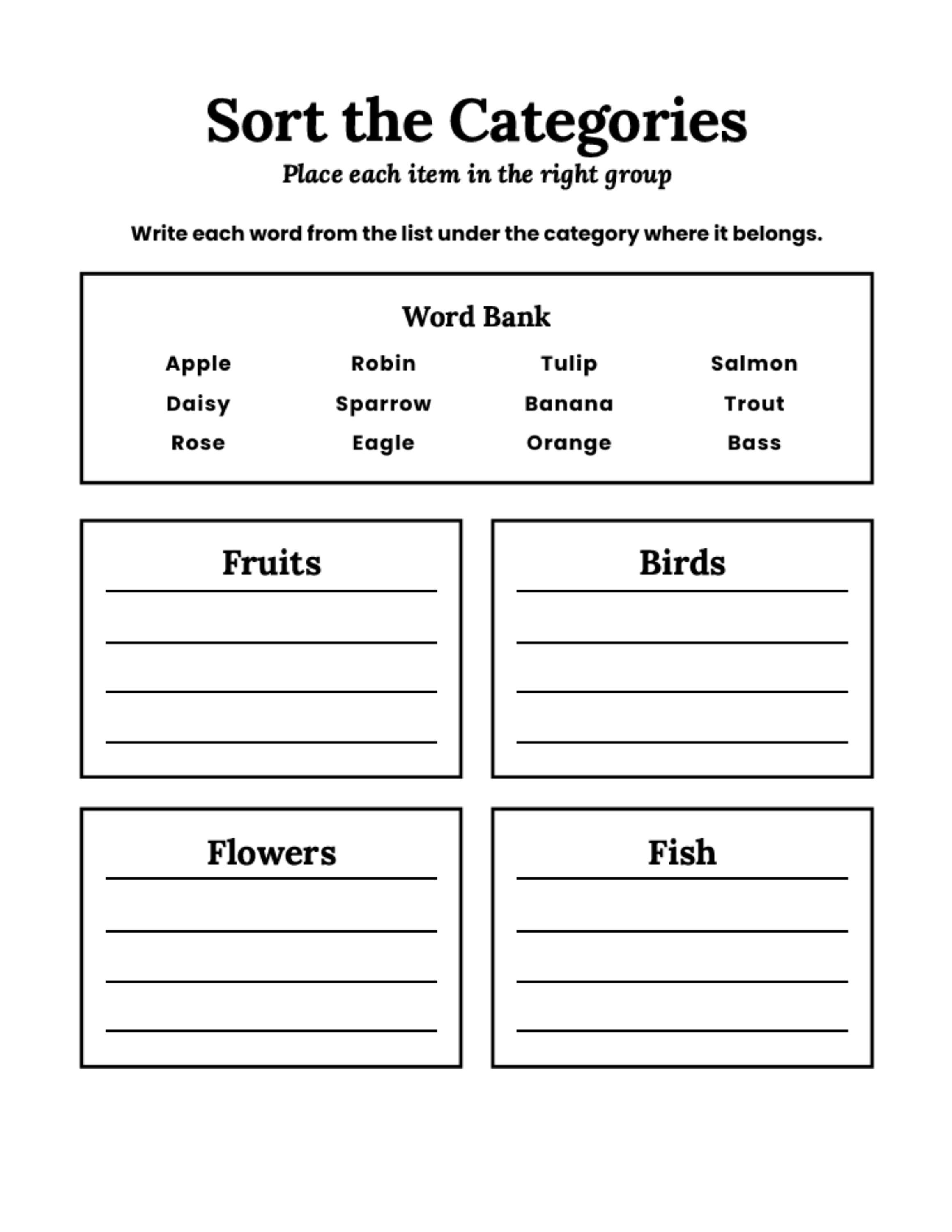 Senior Activity Printable PDF | Dementia Worksheets Large Print