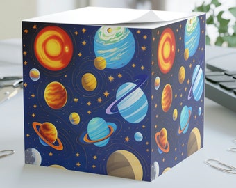 Sticky Note Cube, Cubicle Decor, Sticky Notes, Office supplies, Gift