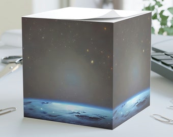 Sticky Note Cube, Cubicle Decor, Sticky Notes, Office supplies, Gift
