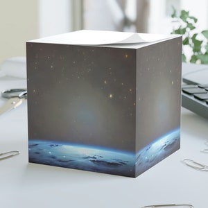Sticky Note Cube, Cubicle Decor, Sticky Notes, Office supplies, Gift