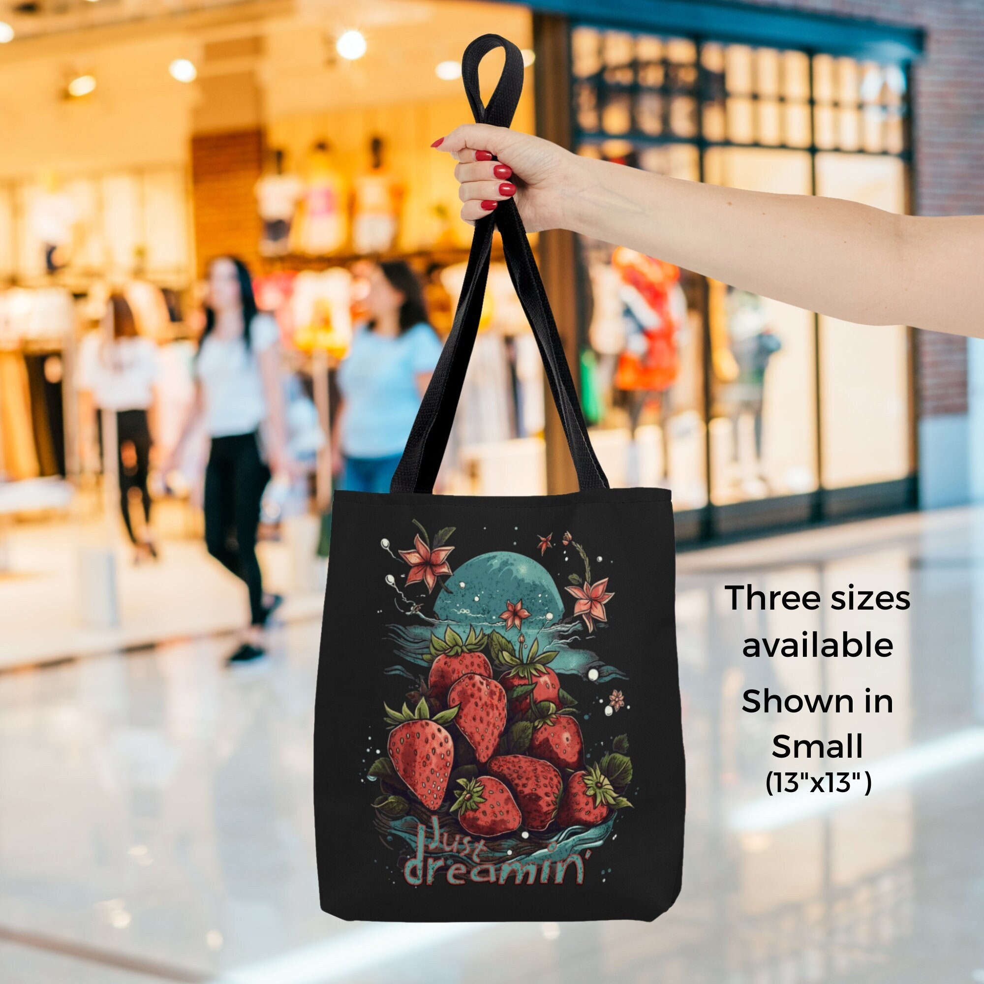 Slime Gifts Canvas Tote Bag For Women - Colorful Aesthetic Large Beach & Shopping Bag, 16.5x15 Inches