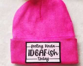 Funny Winter Hats - Crazy Custom Beanies - Hats For Men - Hats For Women