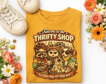 Take Me to the Thrifty Shop T-Shirt | Vintage Thrift Store Tee