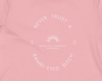 Camiseta de mujer con ojos de Bambi
