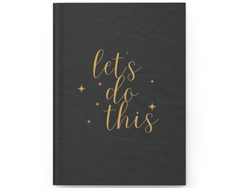 Hagamos este cuaderno inspirador de tapa dura mate