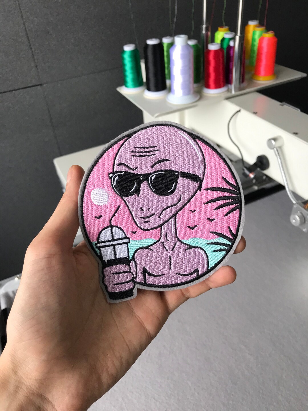 ALIEN PATCH - Etsy