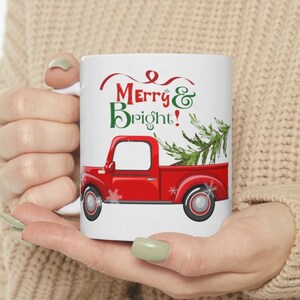 Personalized Christmas Mug, Coffee Mug, Holiday Mug, Hot Chocolate Mug, Secret Santa Gift, Stocking Stuffer, Christmas Gift